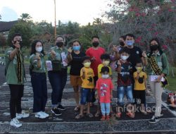 Duta GenRe Kubar Bagikan Leaflet, Sosialisasi Cegah Stunting