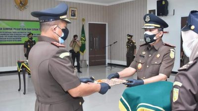 Ganti Pimpinan, Bayu Pramesti Jabat Kajari Kubar