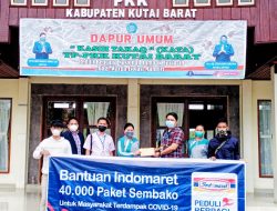 TP-PKK Kubar Dapat Bantuan Dari Indomaret Untuk Dapur Umum