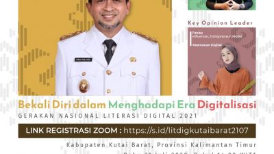 Webinar Literasi Digital Kubar : Bekali Diri dalam Menghadapi Era Digital