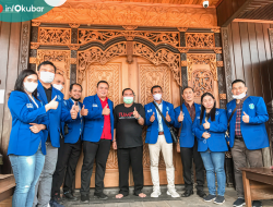 Gelar Audiensi, GAMKI Kubar Sambangi Bupati di Kediamannya