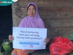 Kolaborasi dengan Kitabisa, Amsindo Kaltim Bagikan Paket Sembako