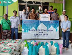 Sambut Idulfitri, Grup Perusahaan Tambang ITM Bagikan Ribuan Sembako