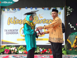 TK/SD Kreatif Cendekia Sukses Wisudakan 105 Muridnya