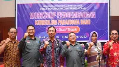 Disdikbud Pastikan Arah Vokasi Sesuai, Workshop Kurikulum Paradigma Baru Dual Track Digelar