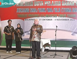 Gubernur Isran Noor Beri Apresiasi Peserta Duta Pelajar Sadar Hukum 2022