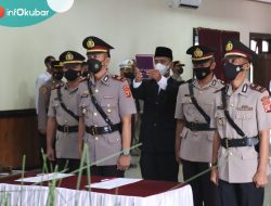 Rotasi Jabatan, Kapolsek Jempang dan Kasat Reskrim Resmi Berganti