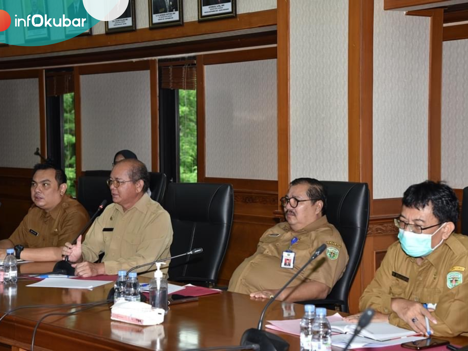 Rapat Persiapan Pilkam serentak di Kantor Bupati Kubar. (Foto: Prokopim Kubar)
