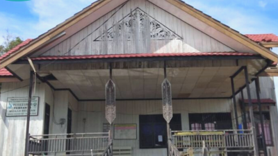 Bangunan Rusak, Pustu Muara Beloan Tidak Digunakan Lagi