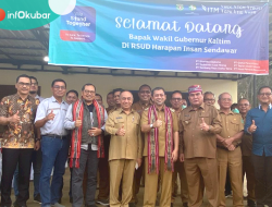 Kunjungi Rumah Sakit HIS, Wagub Kaltim Apresiasi Mesin Oksigen CSR PT. TCM-BEK