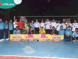 Turnamen Voli Sahadi Cup Usai, Rejo Basuki dan Ombau Asa Rengkuh Trofi Juara