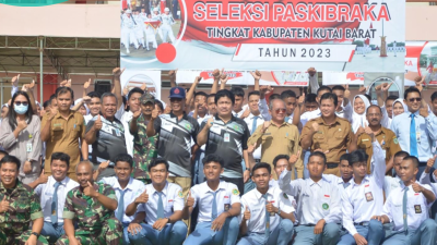 Ratusan Pelajar di Kutai Barat Ikuti Seleksi Paskibraka