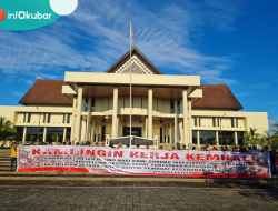 Gagal Berdemo, Warga Dingin Duduk Bersama Polres Kubar