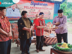 Hadiri Syukuran Petinggi Srimulyo, Sahadi: Giatkan Kembali Budaya Gotong Royong