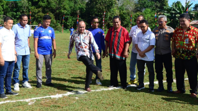 Resmi Dibuka Sahadi, Turnamen Sepakbola Persimen Cup 5 Diikuti 56 Klub