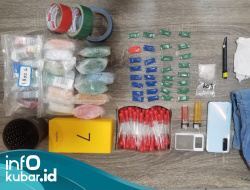 Pengedar Sabu di Kecamatan Sekolaq Darat Diringkus, 32 Gram Diamankan Polisi