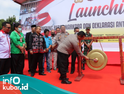 Simpang Raya Diresmikan Jadi Kampung Tangguh Bebas Narkoba