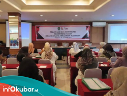 Dispar Kukar Gelar Pelatihan dan Sertifikasi Kompetensi Kerja Penjamah Makanan