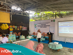 DLHK Kukar Gelar Sosialisasi Pengelolaan Administrasi Bank Sampah di Maluhu