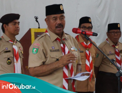 Bupati Edi Damansyah Lantik Pengurus Kwarran Kecamatan Sebulu