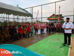 Dibuka Bupati Kukar, Turnamen Bola Voli Embalut Cup Berlangsung Meriah