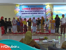 Diarpus Kukar Garap Lomba Bertutur, Belasan Peserta Unjuk Kebolehan