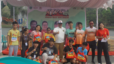 Edi Damansyah Buka Kejuaraan Kukar Trail Run Series 2