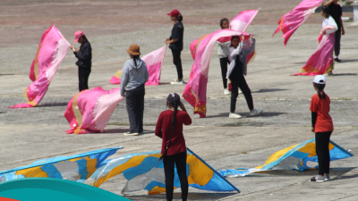 Meriahkan Perayaan HUT Kubar, 750 Pelajar Berlatih Pentaskan Tari Kolosal