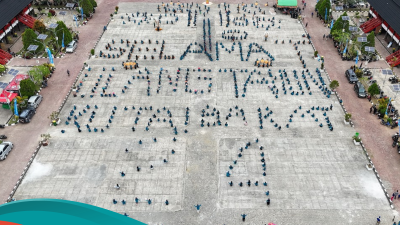 Besok 750 Orang Tampilkan Tari Kolosal Bentuk Formasi Selamat Ulang Tahun Kubar 