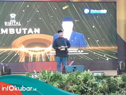 Bupati Edi Damansyah Hadiri Malam Penganugerahan Digital Idaman Award 2023