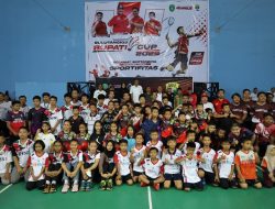 Dispora Kukar Gelar Bupati Cup Bulutangkis, Ratusan Peserta Ikut Serta