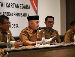 Tingkatkan Kualitas Aparatur Kecamatan dan Operator Siskeudes, DPMD Gelar Pelatihan
