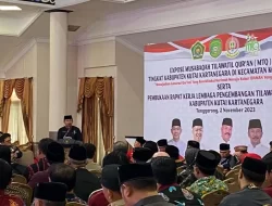 Sunggono Buka Acara Ekspose MTQ ke-44 di Kecamatan Kota Bangun