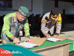 Ratusan Personel Linmas dan Satpol PP Diturunkan Jaga Keamanan Pemilu