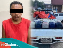 Kasus Ilegal Oil di Barong Tongkok, 175 Liter Pertalite Diamankan Polisi