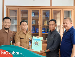 Jalin Sinergi, Pengurus PWI Kubar Sambangi Diskominfo