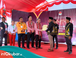 Diiringi Ratusan Simpatisan, Sahadi-Edmond Daftar ke KPU di Hari Pertama