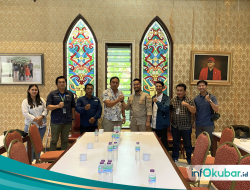 Frederick Edwin Siap Gandeng SMSI Kubar Kerja Sama Publikasi