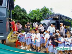 Wujud Polisi Sahabat Anak, Sat Samapta Polres Kubar Beri Edukasi di TK Santa Angela