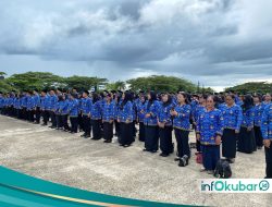 Bersatu Dalam Semangat KORPRI, 1.133 ASN Dilantik Bupati di Alun-alun Itho