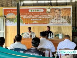 PEDA XI KTNA 2025 Kaltim, Ekti Tinjau Kesiapan Kelompok Tani Peternakan Sapi di Kampung Muhur