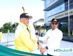 Lepas Keberangkatan Kontingen Fornas KORMI VIII Kaltim, Gubernur Harum : Target Tiga Besar, Lepas Target ada Sanksi