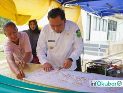 Bupati Apresiasi Pelatihan Batik Tulis di Dekranasda, Edwin: Potensi Ekonomi Daerah