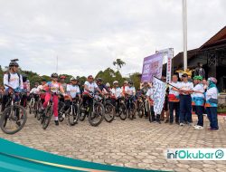 Wabup Nanang Adriani Lepas Peserta Fun Bike, Meriahkan HUT ke-26 Kutai Barat