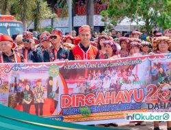 Pesona Kriokng Dari Linggang Bigung Semarakkan HUT ke-26 Kutai Barat