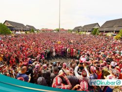 Dua Rekor Dunia Pecah di HUT ke-26 Kutai Barat, 17 Ribu Peserta Ramaikan Festival Dahau 2025