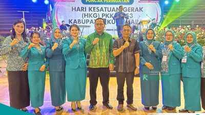 Bupati Kubar: PKK Garda Terdepan Pemberdayaan Keluarga dan Masyarakat