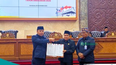 DPRD dan Pemkab Kubar Sepakati Raperda APBD 2026 dalam Rapat Paripurna