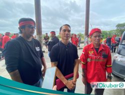 Gelar Aksi Damai TBBR di Kantor Bupati Kubar, Tuntut Penuntasan Sengketa Lahan dan Kompensasi