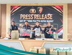 Satreskrim Polres Kubar Ungkap Kasus Penyalahgunaan BBM Bersubsidi, 1.330 Liter Diamankan